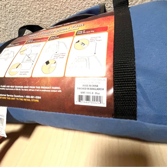 Ozark Trail Scout Junior Dome Blue Camping Tent - Picture 7 of 10